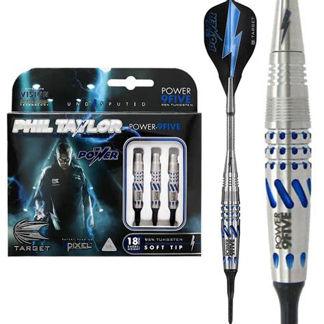 Phil Taylor Power 9Five Gen 6 20g Soft Tip Dart .